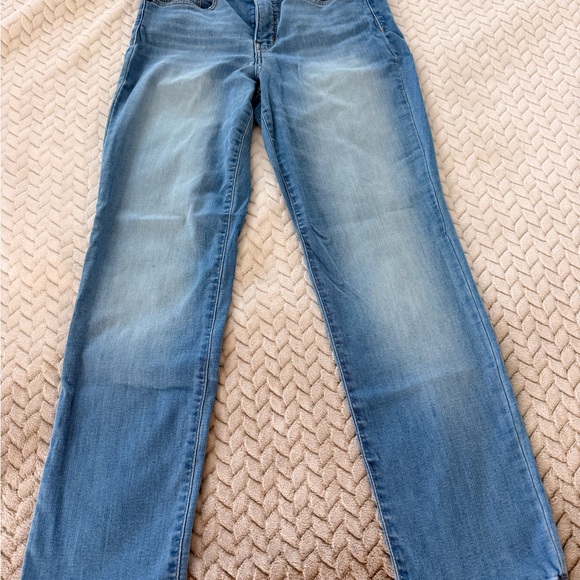 crown & ivy Denim - Crown & Ivy Light Blue Straight Leg Jeans